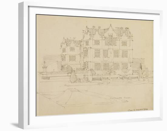 Somerset, Montacute House, 1895-Charles Rennie Mackintosh-Framed Giclee Print