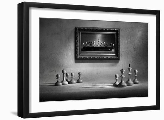 Something About Da Vinci-Victoria Ivanova-Framed Photographic Print