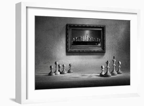 Something About Da Vinci-Victoria Ivanova-Framed Photographic Print