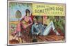 Something Good Brand Cigar Box Label-Lantern Press-Mounted Art Print