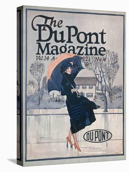 Something New in Sportswear, Front Cover of the 'Dupont Magazine', April 1921-American School-Stretched Canvas