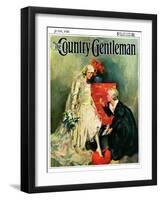 "Something Old, Something New," Country Gentleman Cover, June 1, 1928-William Meade Prince-Framed Giclee Print