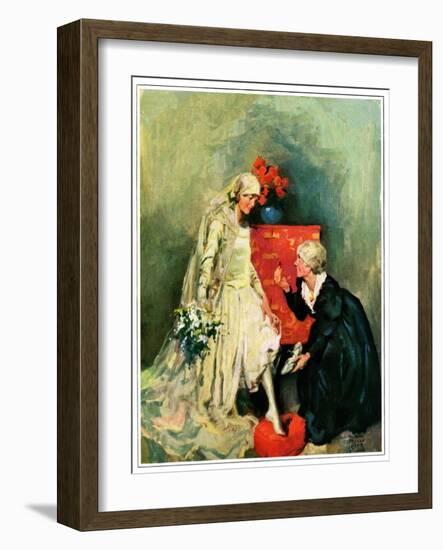 "Something Old, Something New,"June 1, 1928-William Meade Prince-Framed Giclee Print