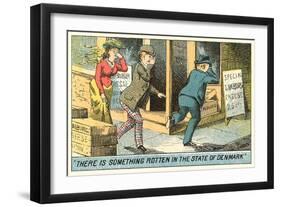 Something Rotten in Denmark-null-Framed Art Print