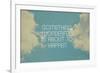 Something Wonderful-Vintage Skies-Framed Giclee Print