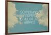 Something Wonderful-Vintage Skies-Framed Giclee Print