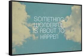 Something Wonderful-Vintage Skies-Framed Stretched Canvas