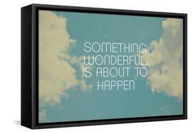 Something Wonderful-Vintage Skies-Framed Stretched Canvas