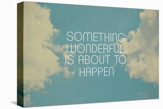 Something Wonderful-Vintage Skies-Stretched Canvas