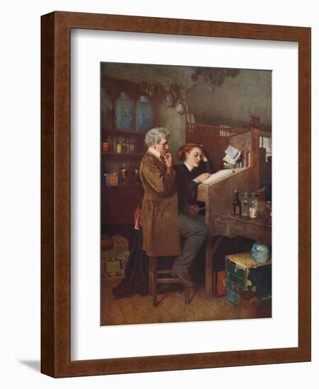 'Something Wrong Somewhere', c1850-Charles Green-Framed Giclee Print