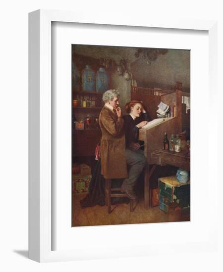 'Something Wrong Somewhere', c1850-Charles Green-Framed Giclee Print