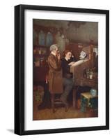 'Something Wrong Somewhere', c1850-Charles Green-Framed Giclee Print