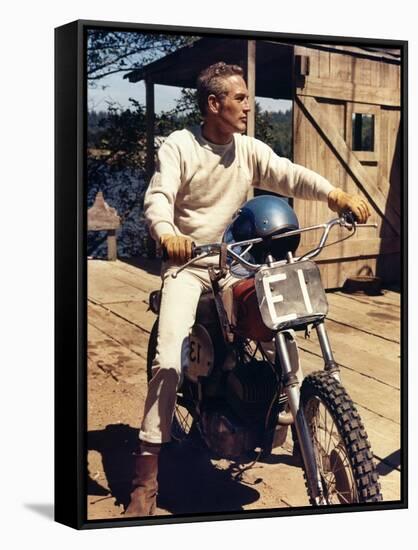 SOMETIMES A GREAT NOTION, 1970 directed by PAUL NEWMAN Paul Newman (photo)-null-Framed Stretched Canvas