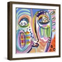 Sometimes Picks Nose While Driving-Wyanne-Framed Giclee Print