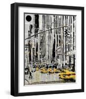 Somewhere in New York City-Loui Jover-Framed Giclee Print