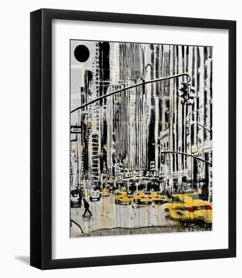 Somewhere in New York City-Loui Jover-Framed Giclee Print