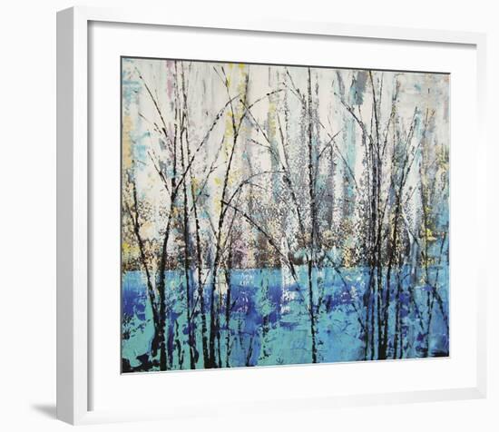 Somewhere in the Mist-Aja Trier-Framed Art Print