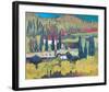 Somewhere in the South-Hans Leupin-Framed Art Print