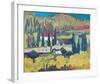 Somewhere in the South-Hans Leupin-Framed Art Print