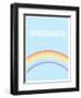 Somewhere is Over the Rainbow-null-Framed Art Print