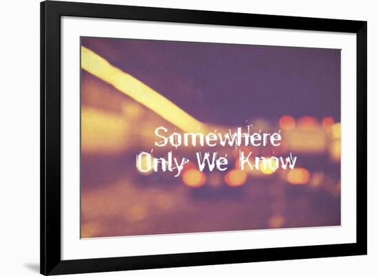 Somewhere Only We Know II-Vintage Skies-Framed Giclee Print