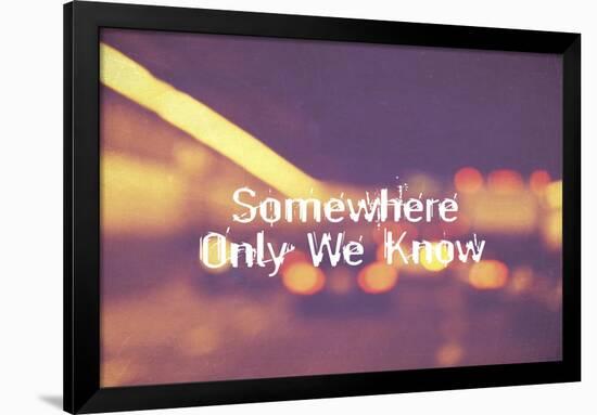 Somewhere Only We Know II-Vintage Skies-Framed Giclee Print