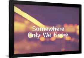 Somewhere Only We Know II-Vintage Skies-Framed Giclee Print