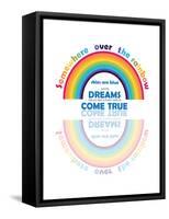 Somewhere over the Rainbow-Mindy Howard-Framed Stretched Canvas