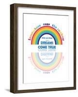 Somewhere over the Rainbow-Mindy Howard-Framed Giclee Print