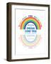 Somewhere over the Rainbow-Mindy Howard-Framed Giclee Print