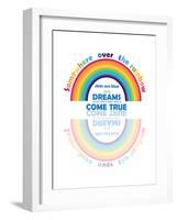 Somewhere over the Rainbow-Mindy Howard-Framed Giclee Print