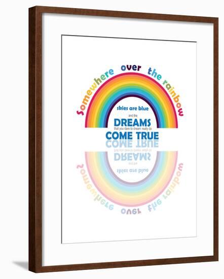 Somewhere over the Rainbow-Mindy Howard-Framed Giclee Print