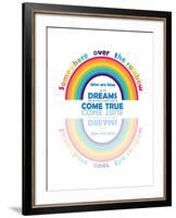 Somewhere over the Rainbow-Mindy Howard-Framed Giclee Print