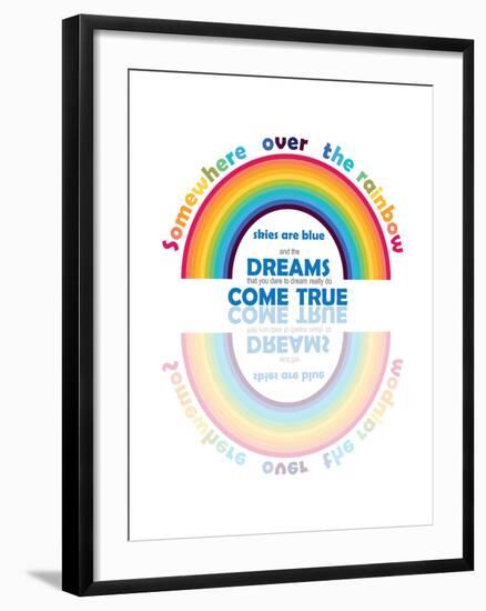 Somewhere over the Rainbow-Mindy Howard-Framed Giclee Print