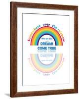 Somewhere over the Rainbow-Mindy Howard-Framed Giclee Print