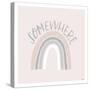 Somewhere Rainbow-Gigi Louise-Stretched Canvas