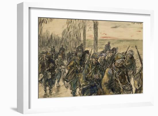 Somme Front, 1916-Jean-louis Lefort-Framed Giclee Print