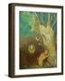 Sommeil de Caliban-Caliban's sleep (Shakespeare, The Storm), 1895-1900. Wood,48,3 x 38,5 cm-Odilon Redon-Framed Giclee Print