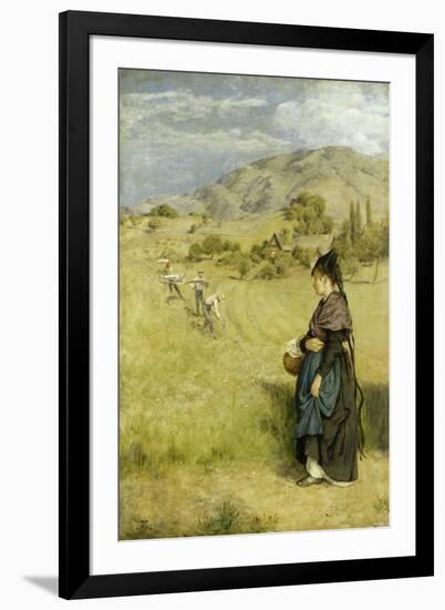 Sommer in the Black Forest, 1873-Hans Thoma-Framed Giclee Print