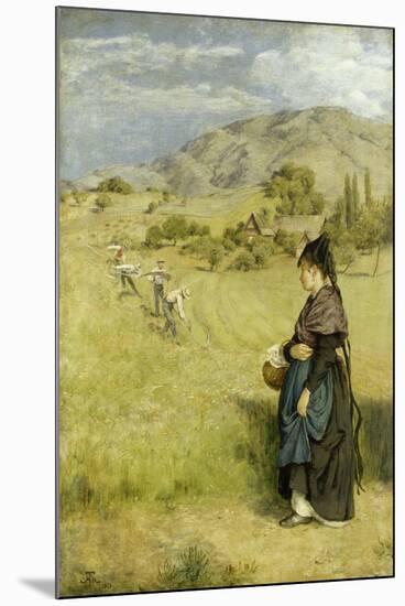 Sommer in the Black Forest, 1873-Hans Thoma-Mounted Giclee Print