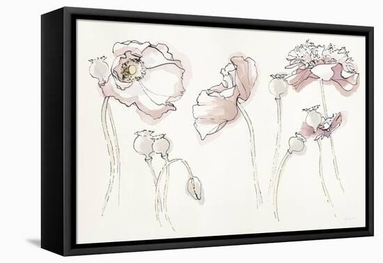 Somniferums Neutral Crop-Shirley Novak-Framed Stretched Canvas