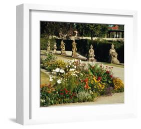 Somptuous Garden V-null-Framed Art Print