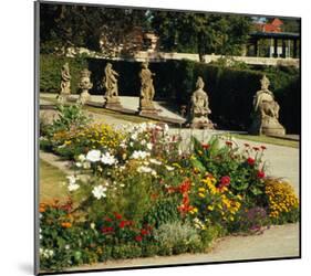 Somptuous Garden V-null-Mounted Art Print