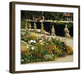 Somptuous Garden V-null-Framed Art Print