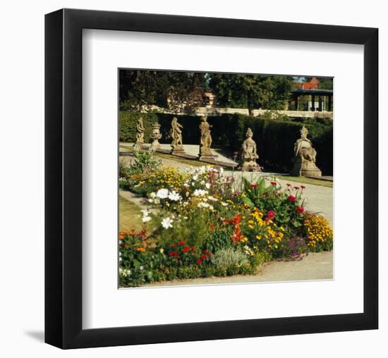 Somptuous Garden V-null-Framed Art Print