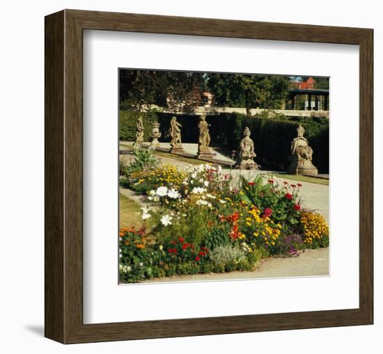 Somptuous Garden V-null-Framed Art Print