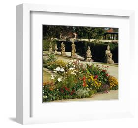 Somptuous Garden V-null-Framed Art Print