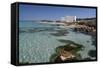 Son Bou, Menorca, Balearic Islands, Spain, Mediterranean-Stuart Black-Framed Stretched Canvas