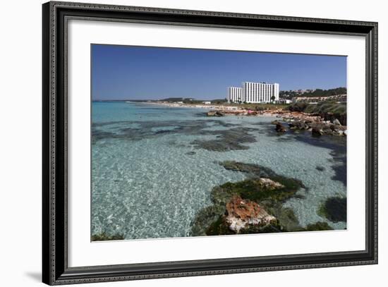 Son Bou, Menorca, Balearic Islands, Spain, Mediterranean-Stuart Black-Framed Photographic Print