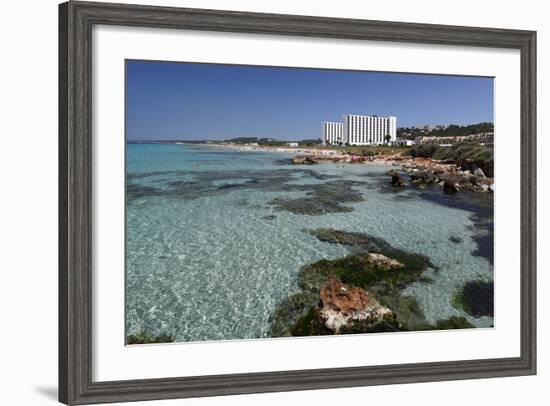 Son Bou, Menorca, Balearic Islands, Spain, Mediterranean-Stuart Black-Framed Photographic Print